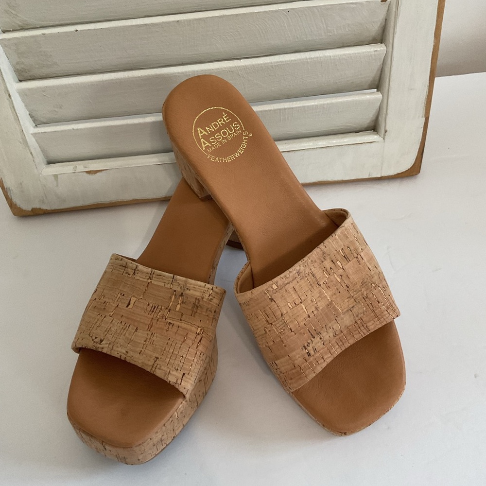 Andre Assous  Sandals Cypress Slide Size 39